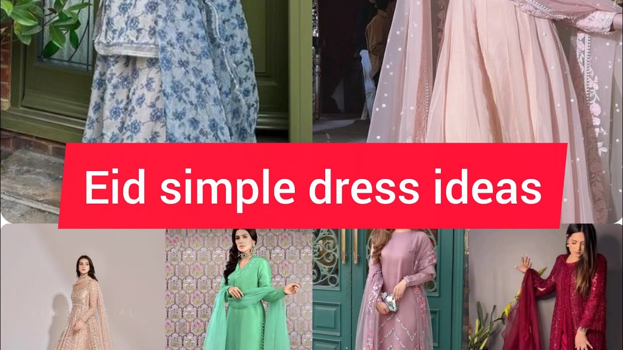 Eid simple dress ideas&unique dress #foryou #fashion #trending #fashionstyle #viralvideo 
