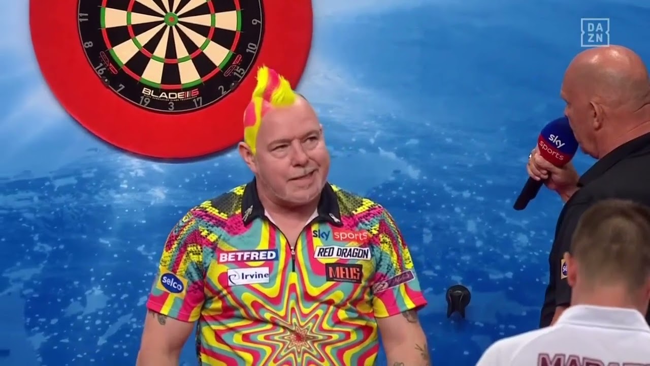 Darts World Matchplay 2022 R1 Peter Wright vs Madars Razma