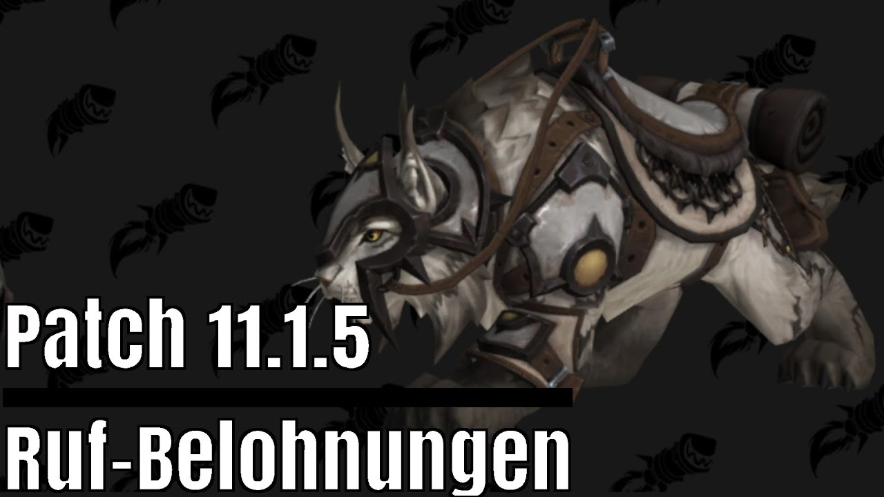 Die BESTE FRAKTION seit Jahren? 10 Titel, Mounts, Pets etc.: Die Rufbelohnungen in Patch 11.1.5
