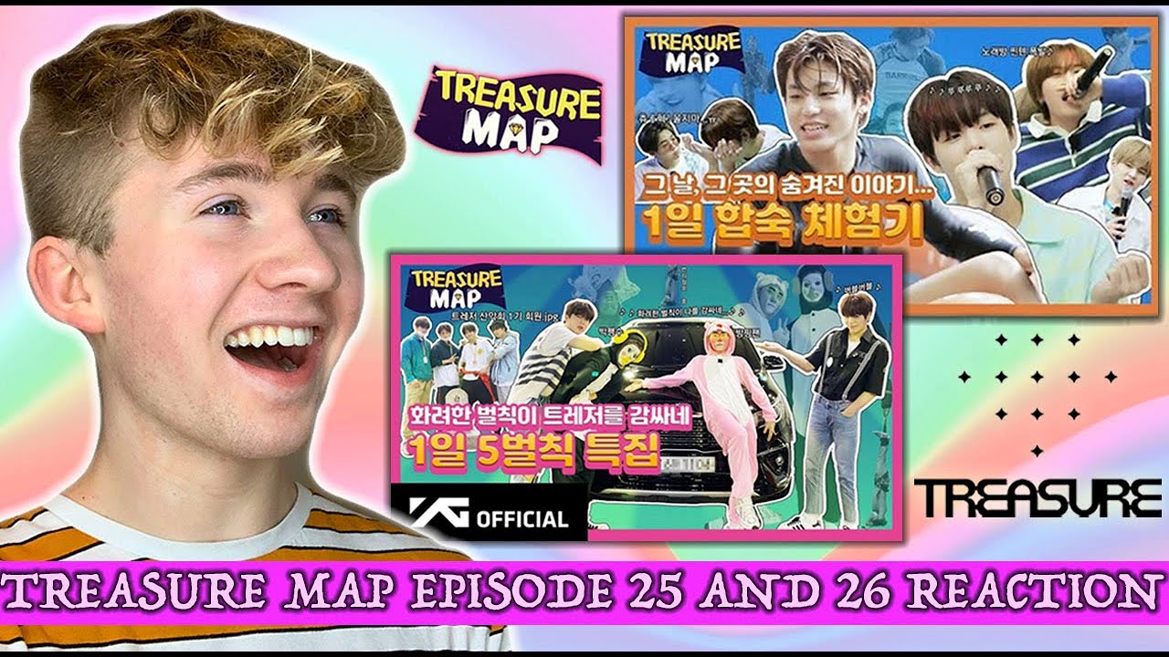 TREASURE MAP EPISODE 25 AND 26 REACTION