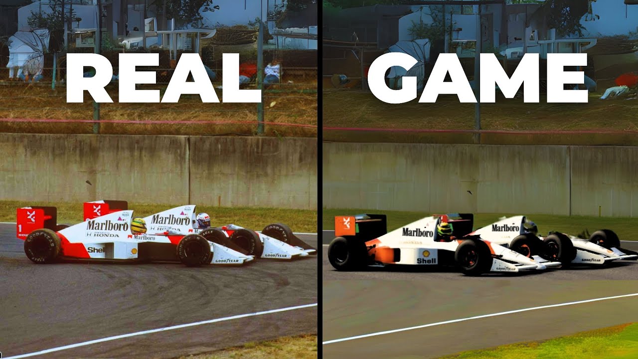 RECREATING CLASSIC F1 CRASHES ON THE GAME