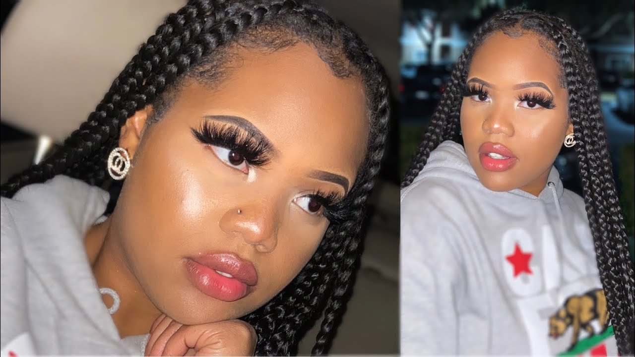 Natural Affordable Glam Makeup Tutorial || For Black Women || Beginner Friendly
