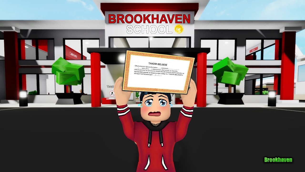 😲 YETİM ÇOCUK OKULUN BİRİNCİSİ OLDU 😲 !!! | ROBLOX BROOKHAVEN RP