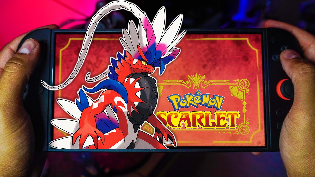 Pokemon Scarlet — портативная версия Nintendo Switch 2 [HDR]