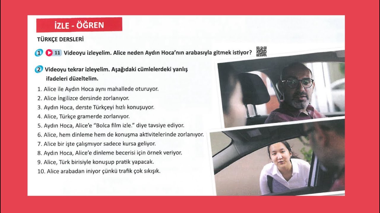 Yeni İstanbul A2: Ünite 6 Video 11