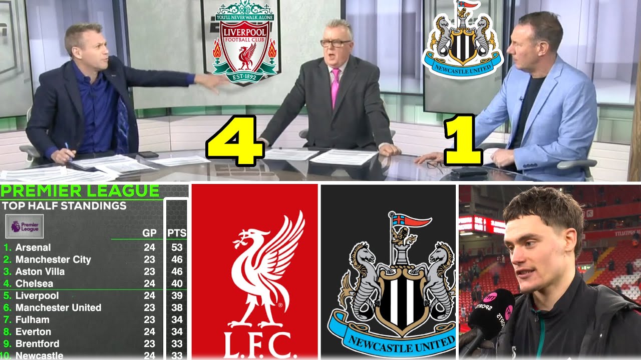 Was it too easy? 😮 Wirtz piles on goals and assists in Liverpool's 4-1 victory against Newcastle.