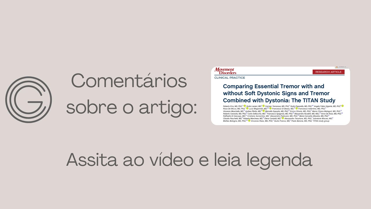 Tremor Essencial: Novas Descobertas Sobre Subtipos e Tratamento