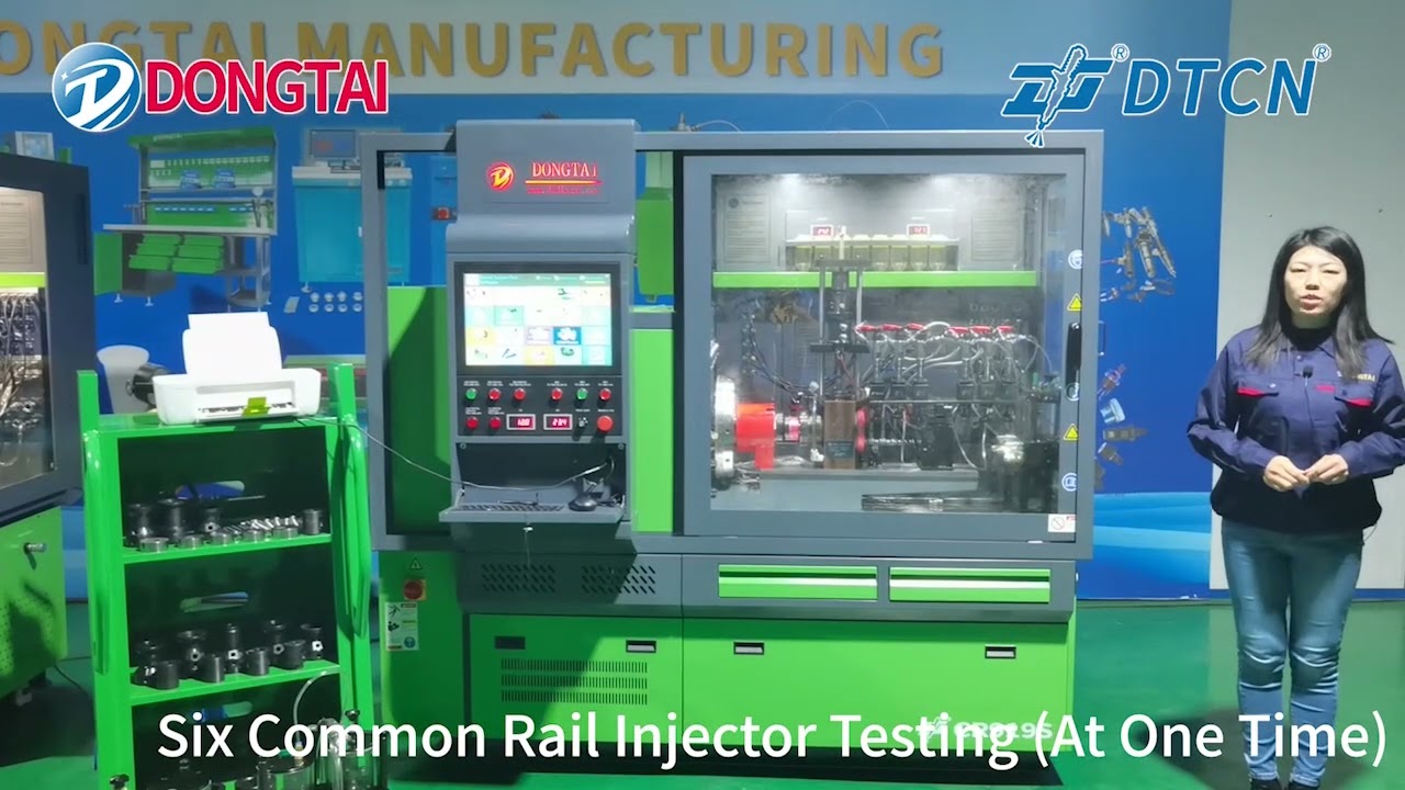 DONGTAI CR919S CRI CRP EUI EUP HEUI RED4 VP37 VP44 CAT320D Test Bench