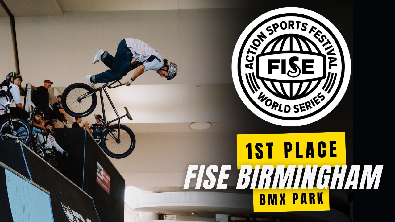 1st Place - UCI BMX Freestyle Park World Cup Men - FISE BIRMINGHAM 2026