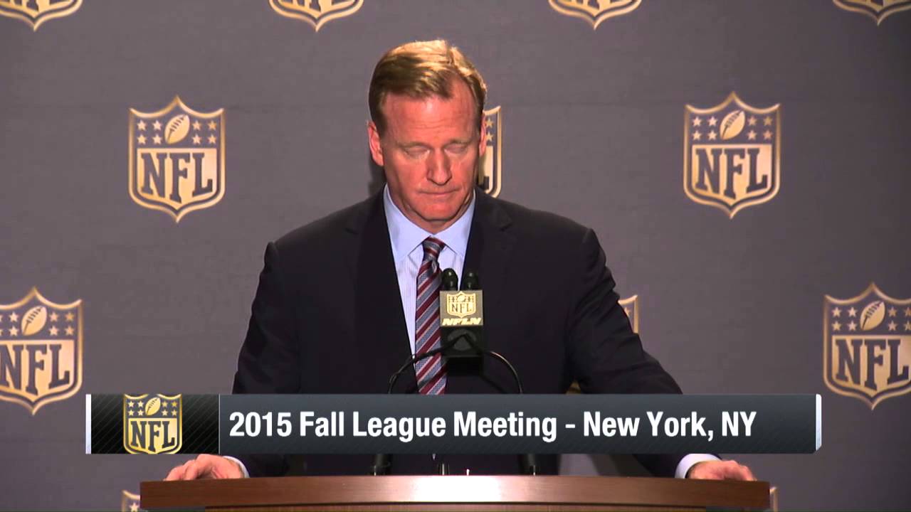 NFL Commissioner Roger Goodell's 2015 Fall League Meeting Press Conference (Full) | NFL