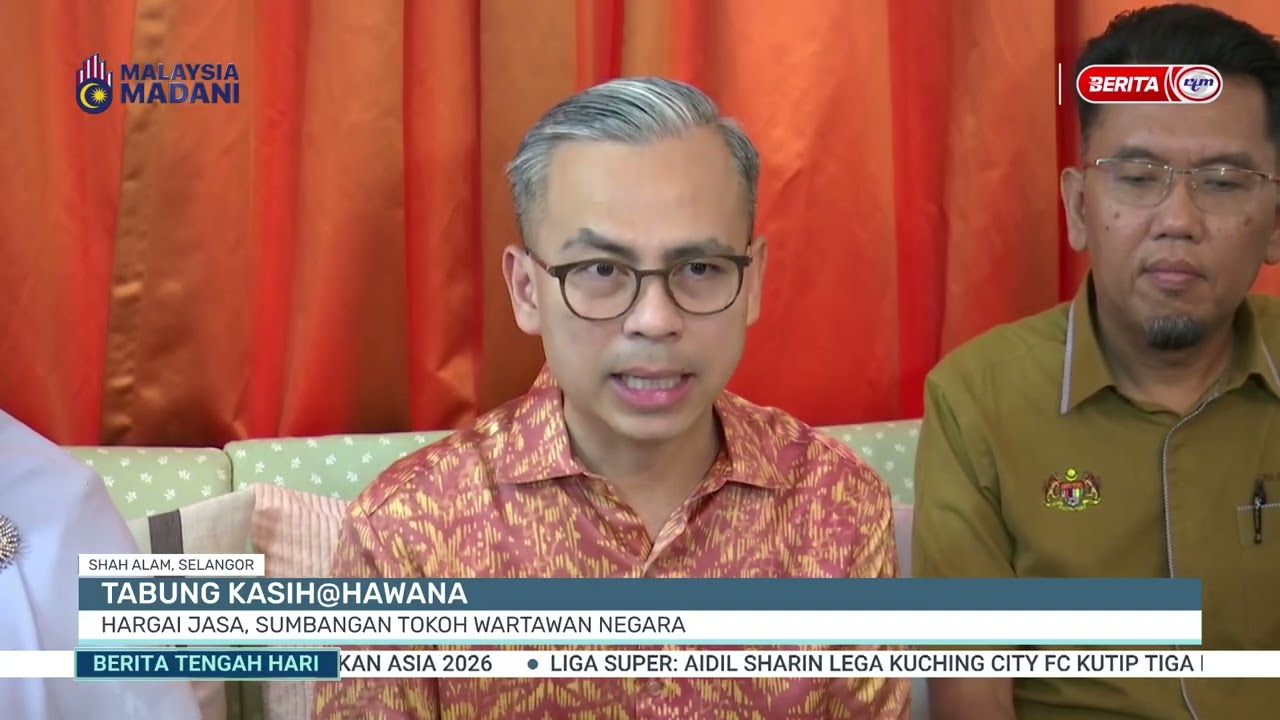 16 MAC 2026 - BERITA TGH HARI - TABUNG KASIH@HAWANA: HARGAI JASA, SUMBANGAN TOKOH WARTAWAN NEGARA