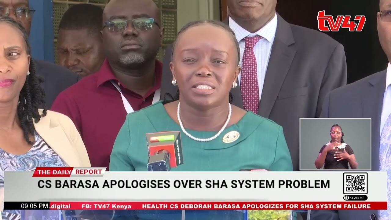 Health CS Deborah Barasa Apologizes For SHA System Failure