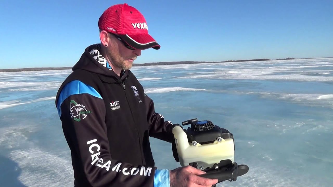 How To Get Rid Of Some Of Your Slush In Your Fishing Hole