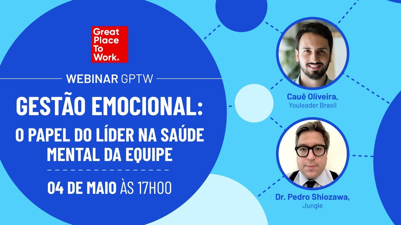 Gest&atilde;o emocional: o papel do l&iacute;der na sa&uacute;de mental da equipe | WEBINAR