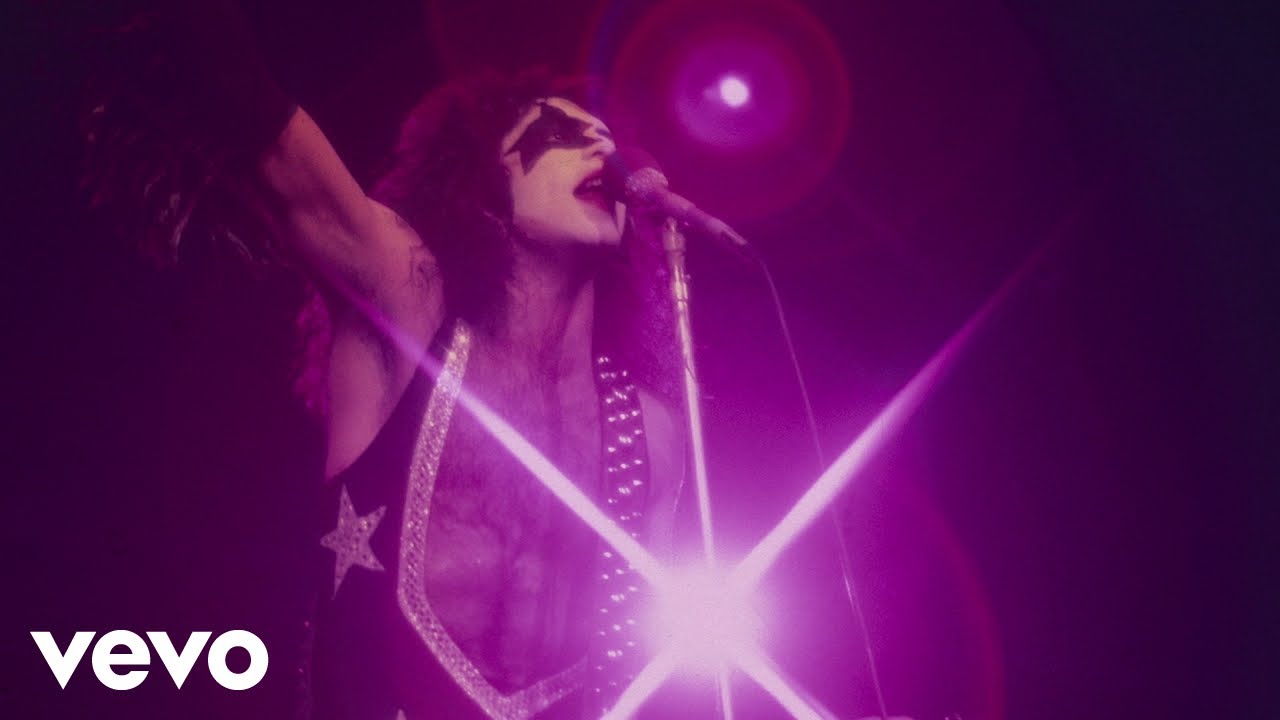 Kiss - Black Diamond (Live/1975 / Visualizer)