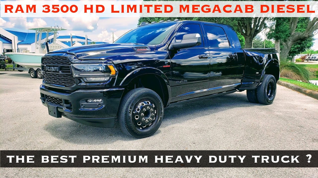 2021 Ram 3500 HD Limited MegaCab Dually Diesel - Best HD Tow Truck ? POV Test Drive & Review.. 