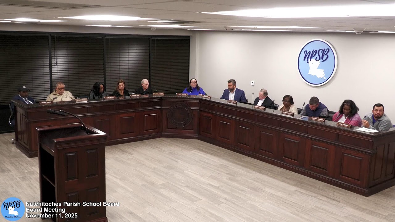 NPSB Board Meeting, November 11th 2025