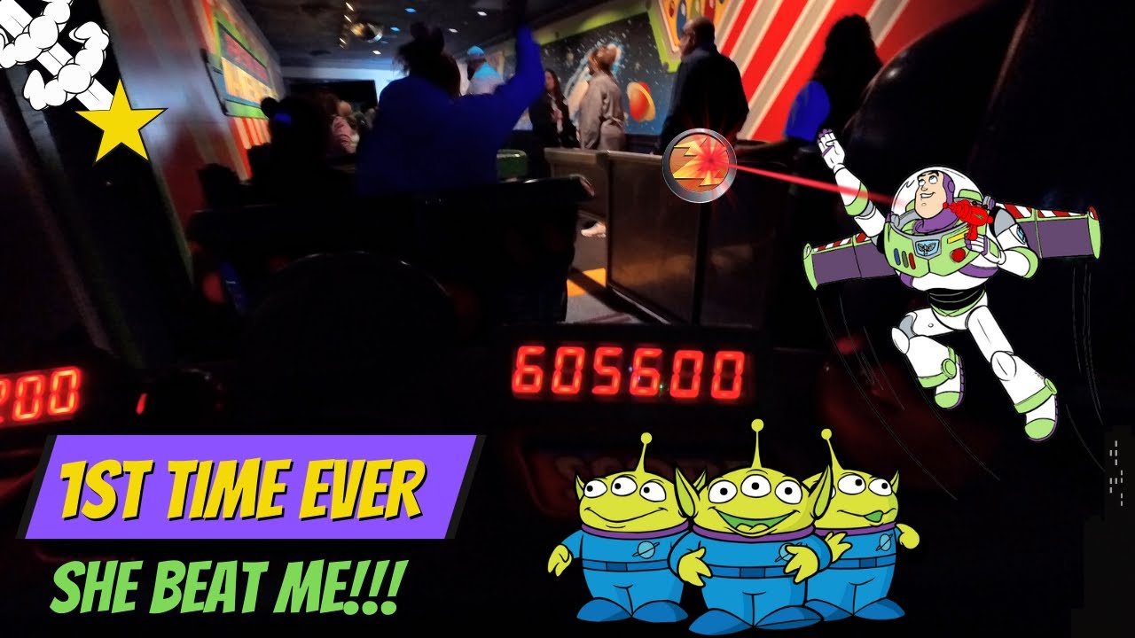 Spring Break VLOG at Magic Kingdom!!! | Wife Beat Me in Space Ranger Spin!