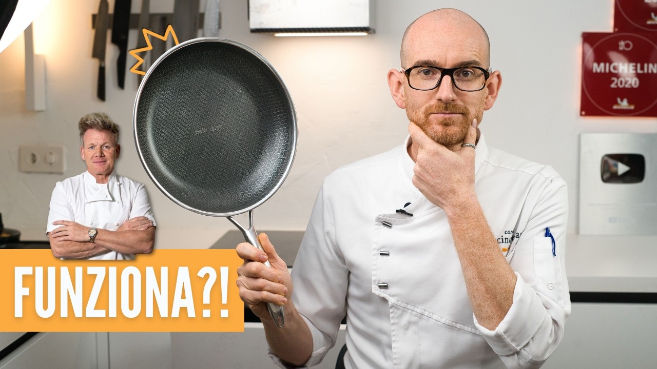Provo la padella (tipo quella) di Gordon Ramsey, funzionerà bene? (più 2 ricette vegane)