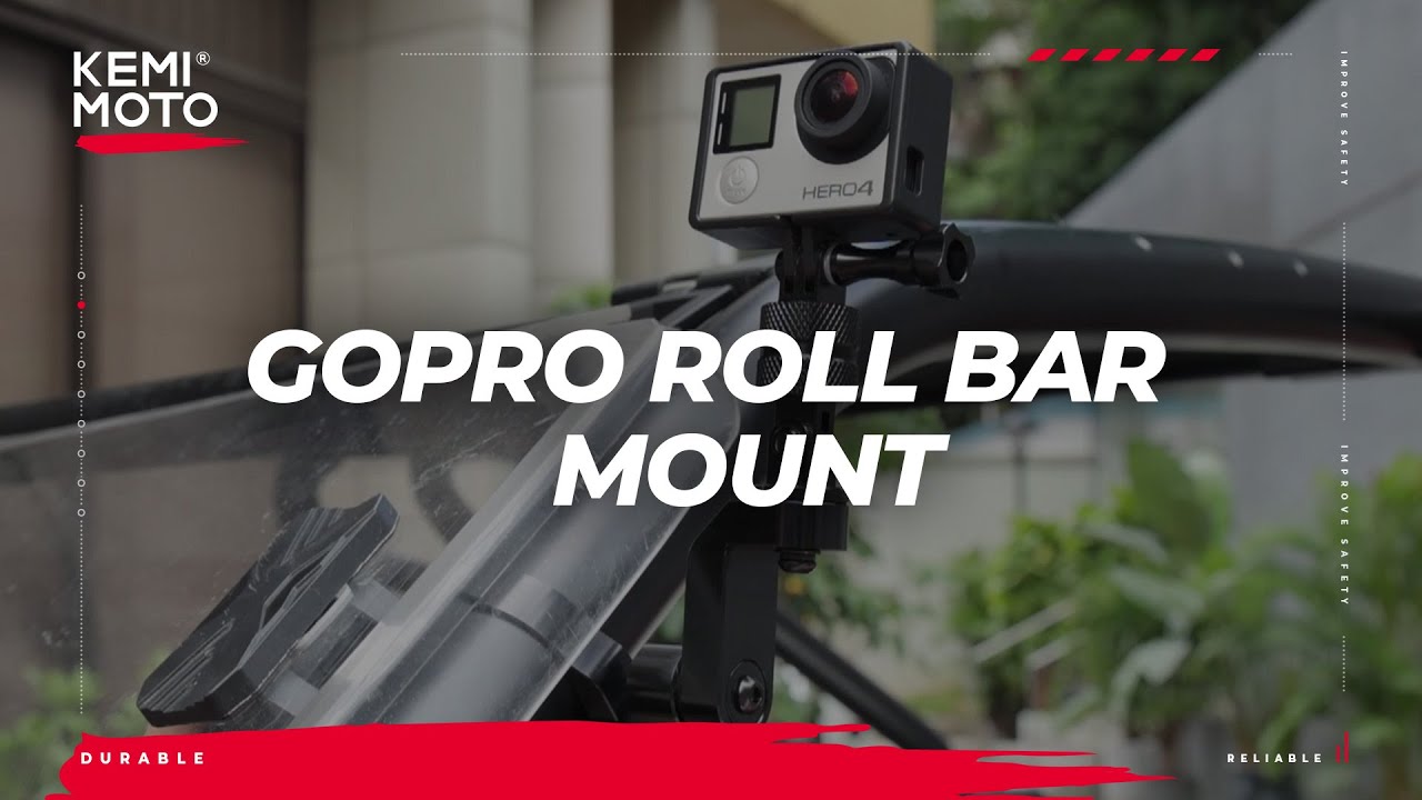 Need to buy a Universal GoPro Roll Bar Mount? | Kemimoto