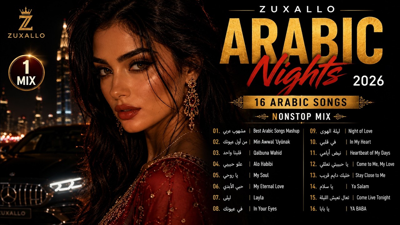 ZUXALLO &ndash; Arabic Nights 2026 | 16 Arabic Songs | Nonstop Mix