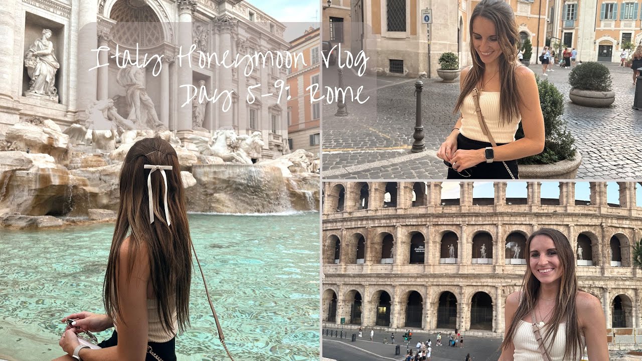 Italy Honeymoon Vlog! Day 5-9 | Rome