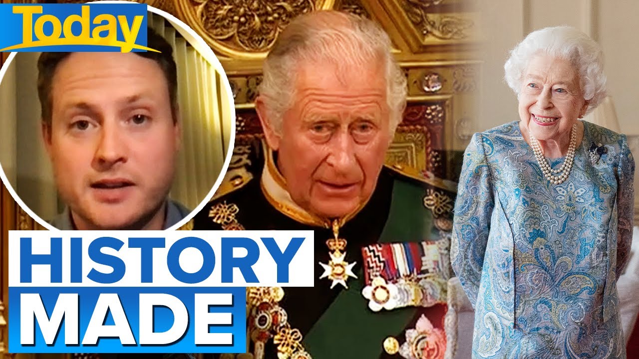 Glimpse of Prince Charles as King as he opens parliament for first time | Today Show Australia