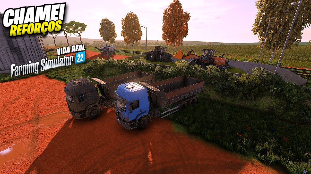 REFORÇOS NA SILAGEM - Convidei Nosso Parceiro Do Canal - Cadê Os Sócios?? Farming Simulator 22