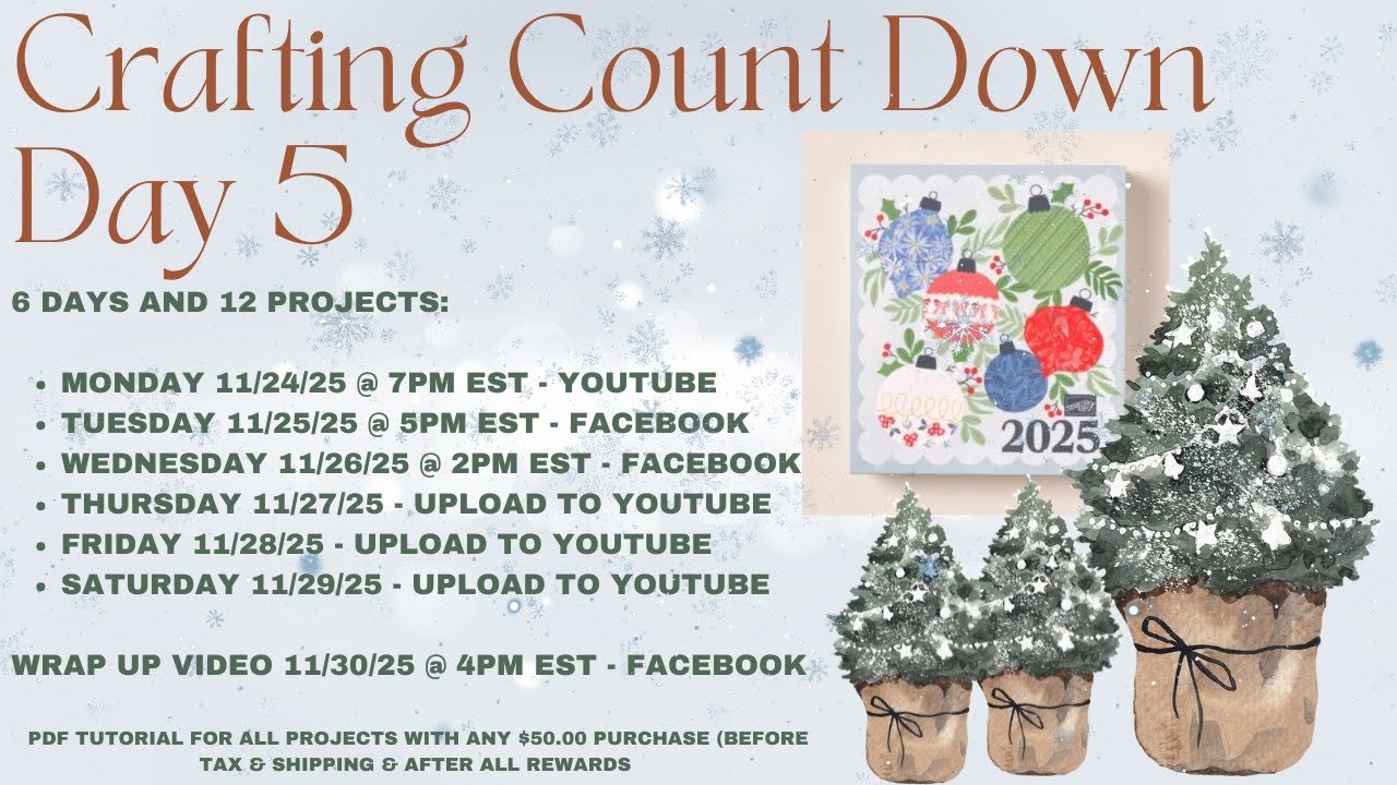 12 Days of Crafting Advent Calendar | Year-Round Projects | Stampin’ Up! Tutorial 