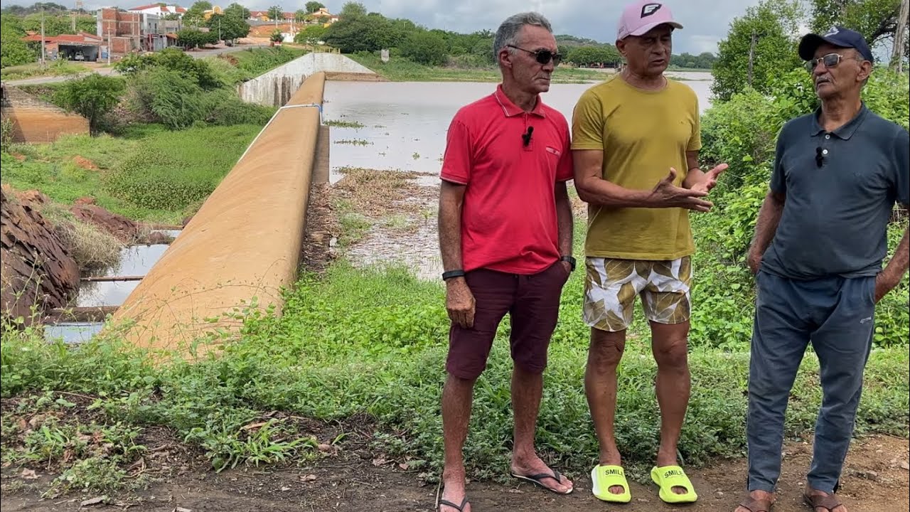 LUIZ BRILHANTE E DODÓ DE ARTHUR NA BARRAGEM DE PILÕES 