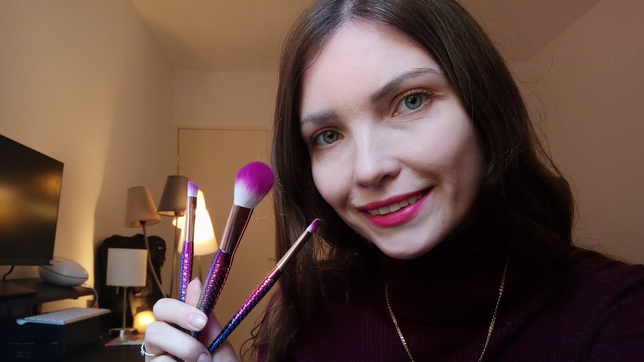 ASMR makeup💄АСМР Ролевая игра МАКИЯЖ ШЁПОТ В САЛОНЕ КРАСОТЫ! Ты уснёшь 99,999 %