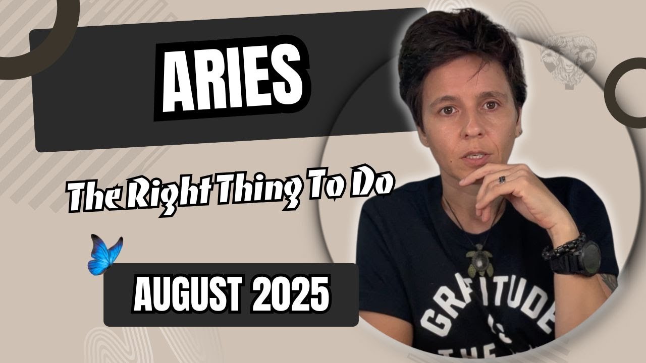 ARIES ♈︎ AUGUST 2025 - 