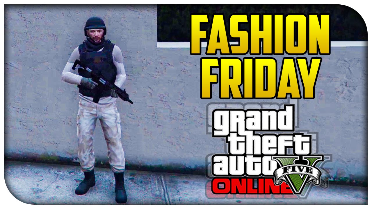 GTA 5 Online - FASHION FRIDAY! (Delta Force, The Heavy & The Spy) [GTA V Cool Outifts]
