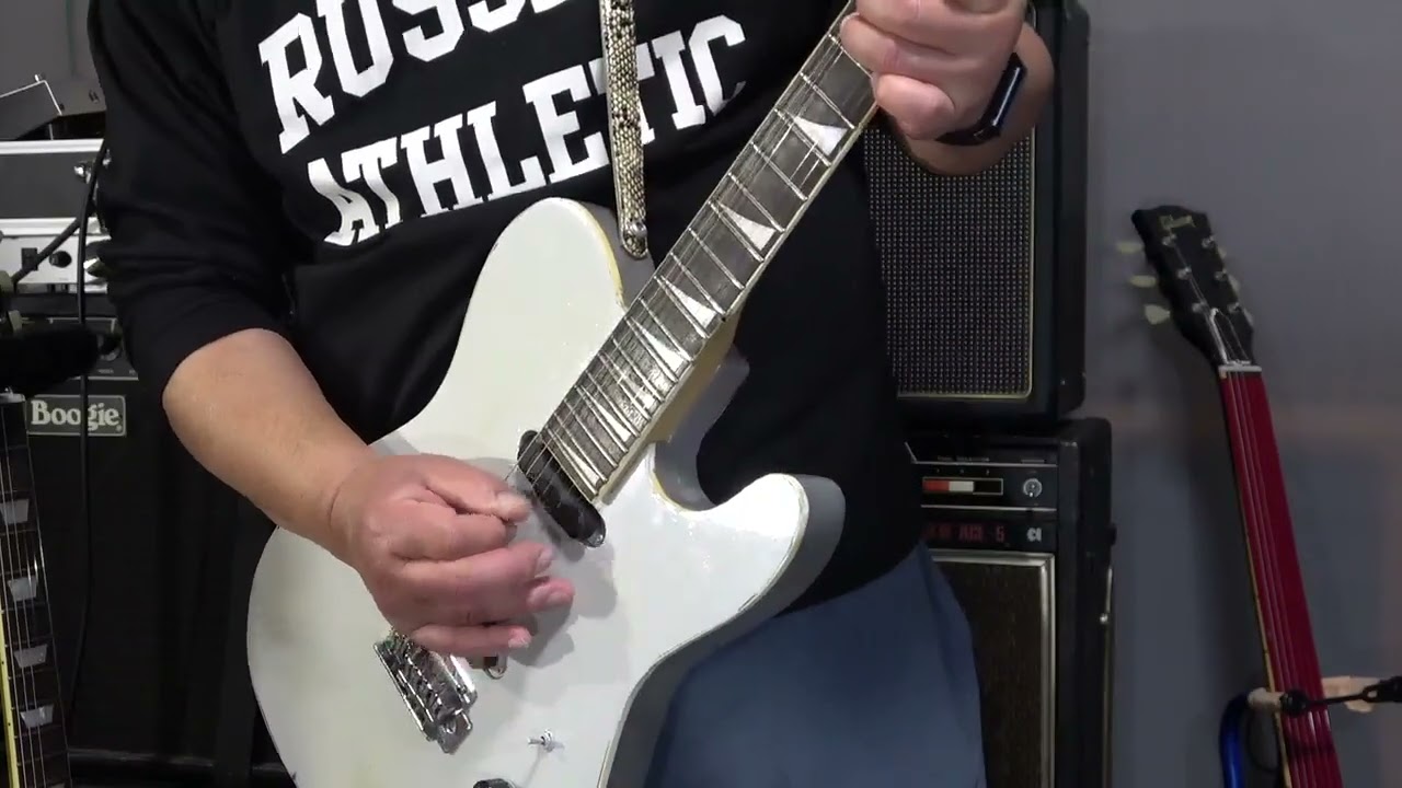 【kissy's JUNK Guitar Collections】Fernandes TE 80BT  FGI technology  BUCK TICK今井氏モデル　一発撮り 即興アドリブギター5