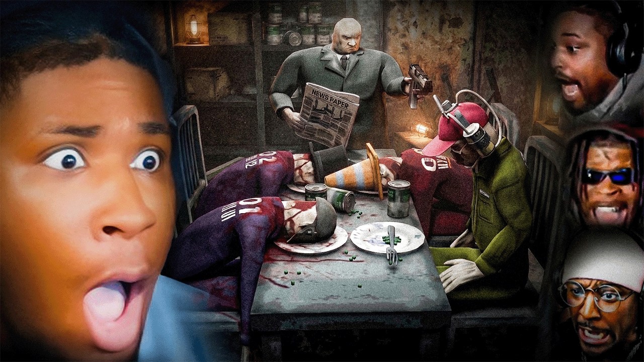 THE MOST UNFAIR MULTIPLAYER HORROR GAME WE'VE EVER PLAYED... (MACHINE PARTY)