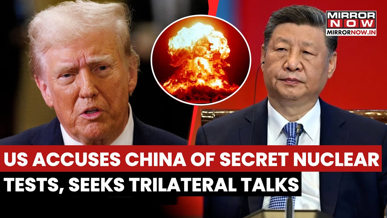 China's Secret Nuclear Test? US accusation Sparks Trump Push For Broader Arms Deal | Watch