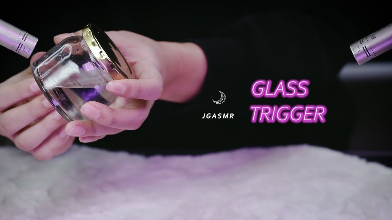 ASMR🔮 Лучшие триггеры из стеклянной бутылки для сна 1 час