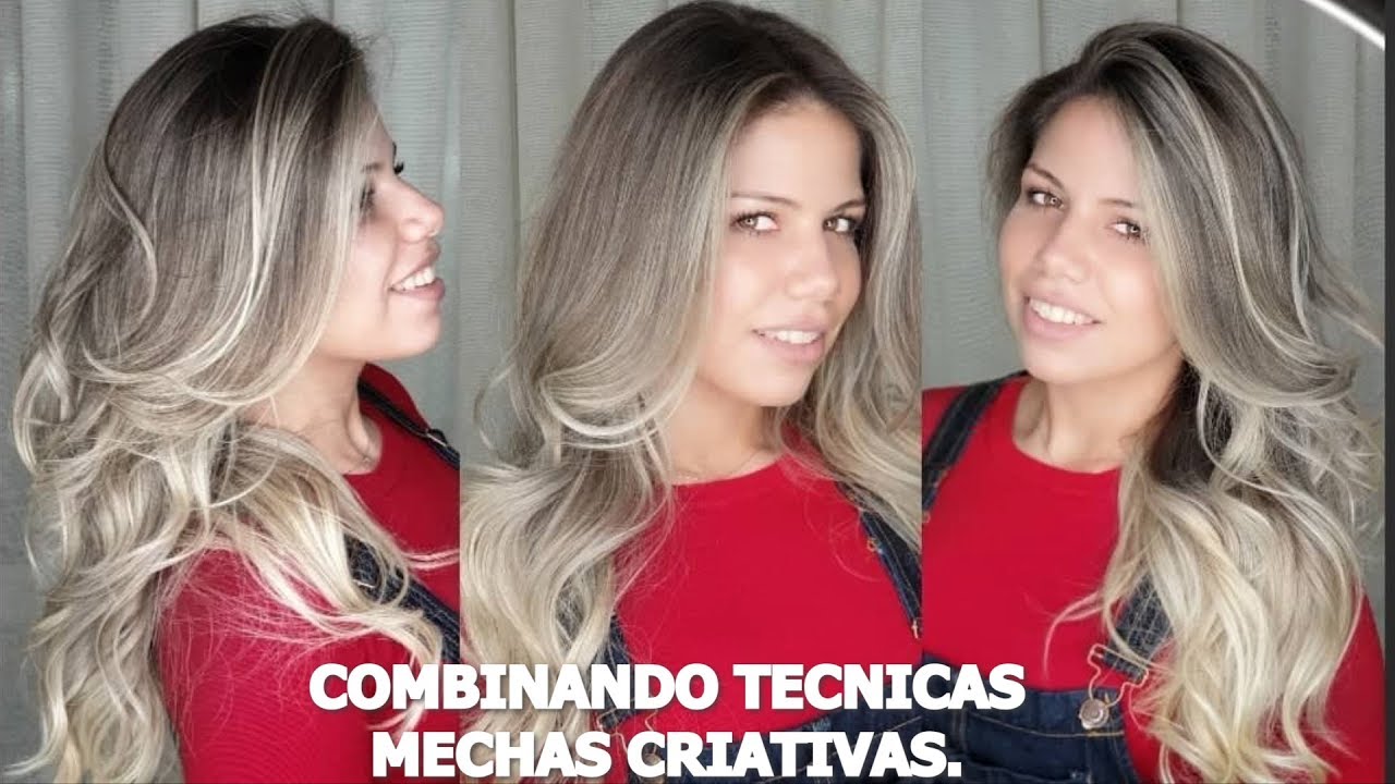 MECHAS CRIATIVAS USANDO 3 TÉCNICAS APRENDA COMO FAZER AGORA.