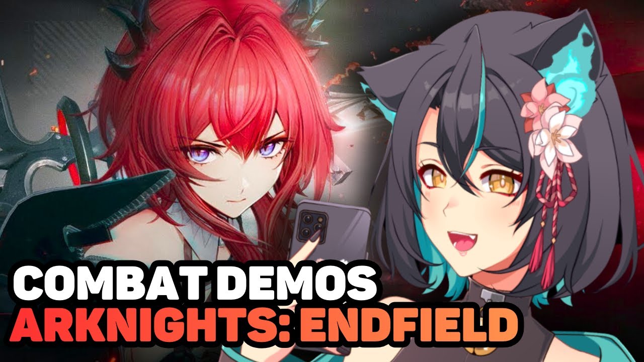 BIBI Reacts to EVERY Arknights Endfield Operator Combat Demo