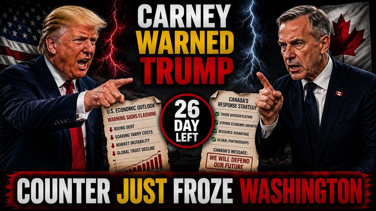 Carney Warned Trump August 1 Is Coming   His Counter Just Froze Washington
