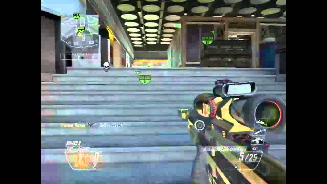 BO2 League Play: 1vs4 sniper ace on SnD Express