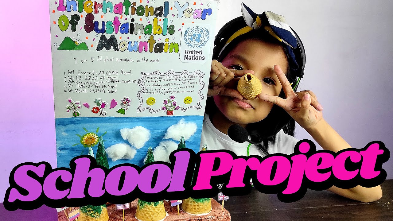3D Bulletin Board - International Year of Sustainable Mountain