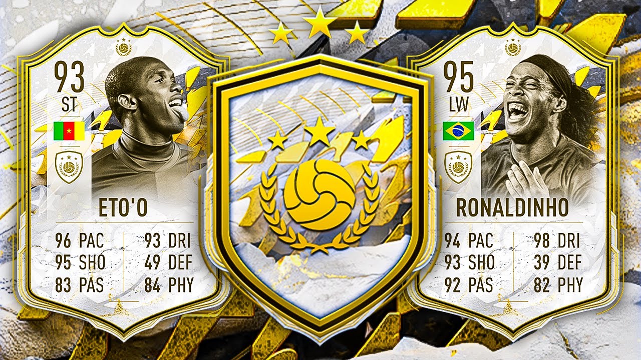 20x ICON MOMENTS PACKS! 😱 FIFA 22 Ultimate Team