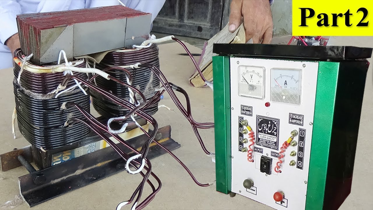 How to Rewind The 30 AMP Battery Charger Part 2? #HafeezElectric