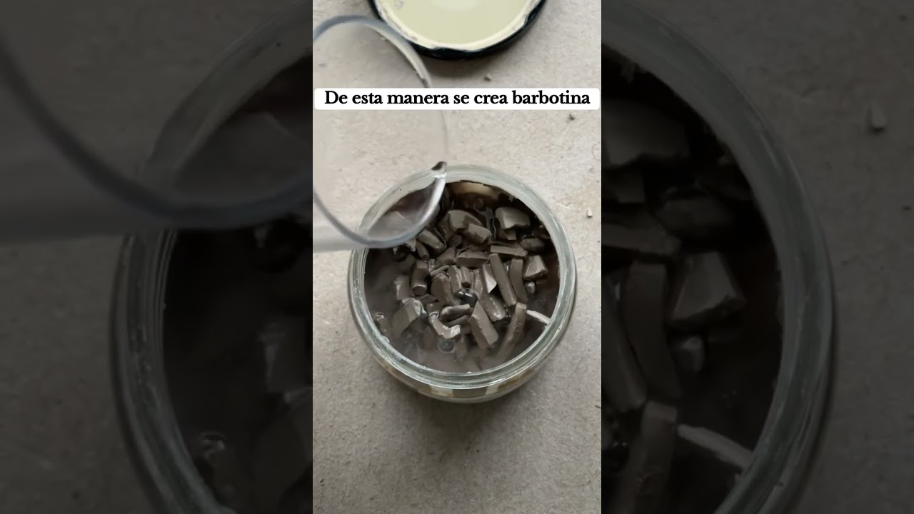 Creando barbotina en cer&aacute;mica 🤩