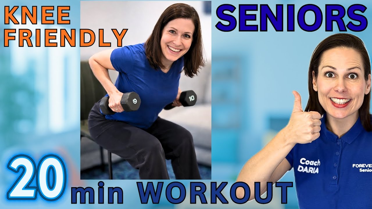 Full Body Senior Strength | 20 Min Routine that Protects Your Knees