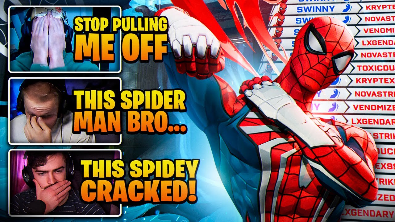 Streamers CANT REACT To My Spider-Man MOVEMENT | Marvel Rivals