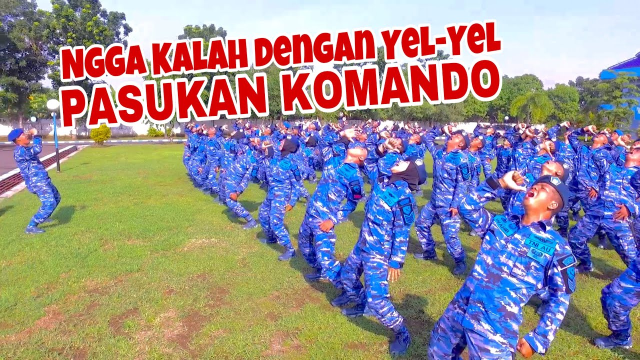 Yel Yel TNI AU Paling KEREN!!! Yel Yel Lanud Muljono Surabaya