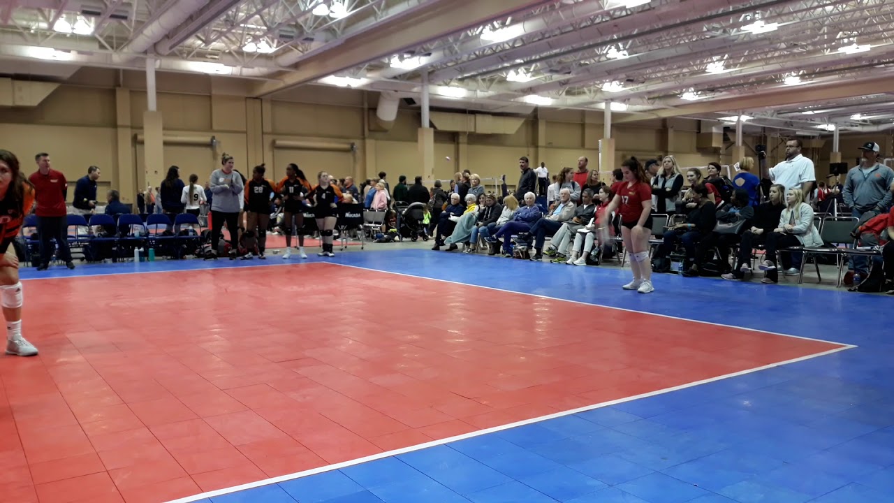 Hannah serves it up!