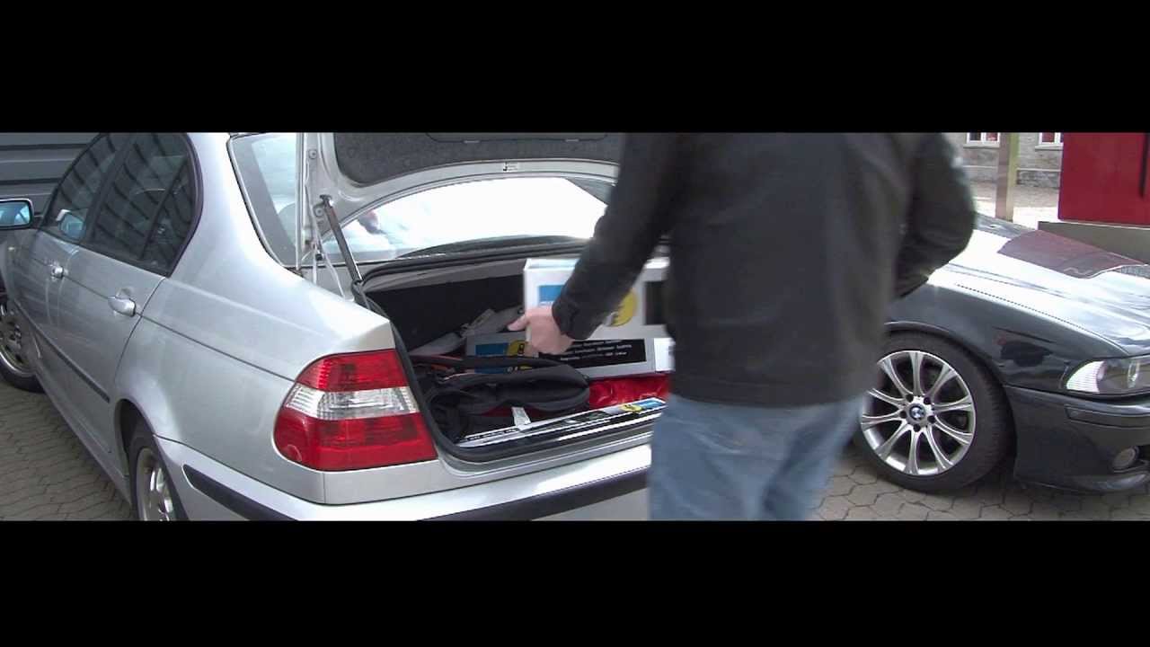 BMW 3 Series E46 rear shocks, struts replacement DIY